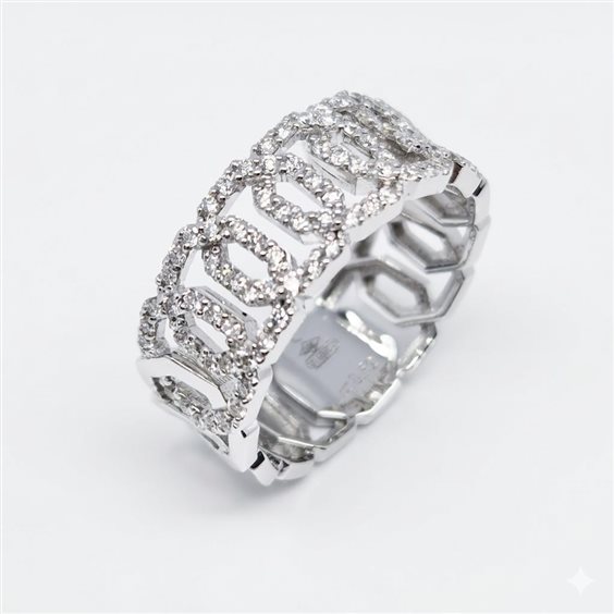 Anello Golay Donna in Oro bianco Diamante 0.52 Ct AFS465DI1B - AFS465DI1B